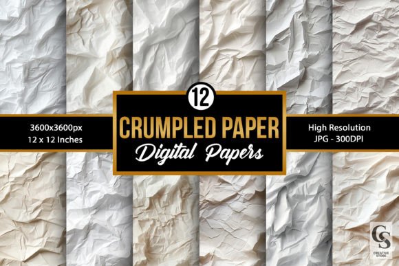 Download Crumpled Paper Seamless Backgrounds - Seamless Collection