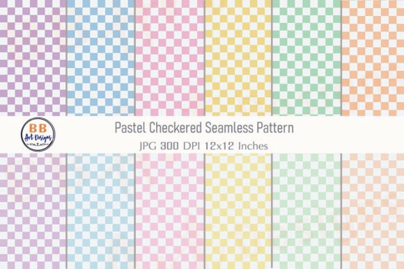 Download Pastel Checkered Seamless Pattern Paper - Seamless Collection