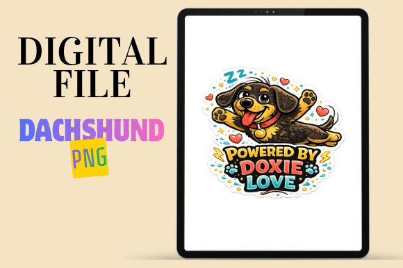 Download Cute Dachshund Illustration - Dachshund illustration Collection