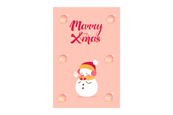 Download Christmas Marry Xmas Greeting Snowman - Snow Collection