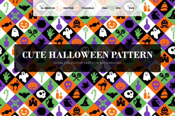 Download Halloween Seamless Pattern - Seamless Collection