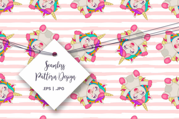 Download Unicorn Seamless Pattern Graphic - Seamless Collection
