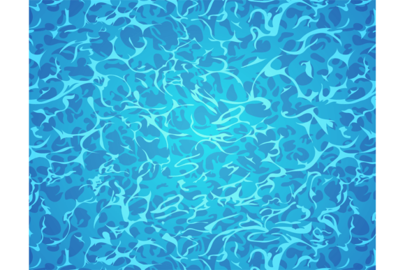 Download Water Surface Seamless Pattern. Cartoon - Seamless Collection