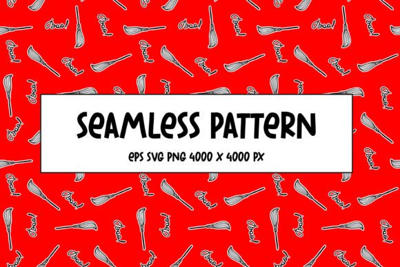 Download Witch Brooms Pattern | Halloween Pattern - Premium Resources