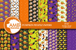 Download Halloween Pumpkin Faces Patterns - Patterns Collection